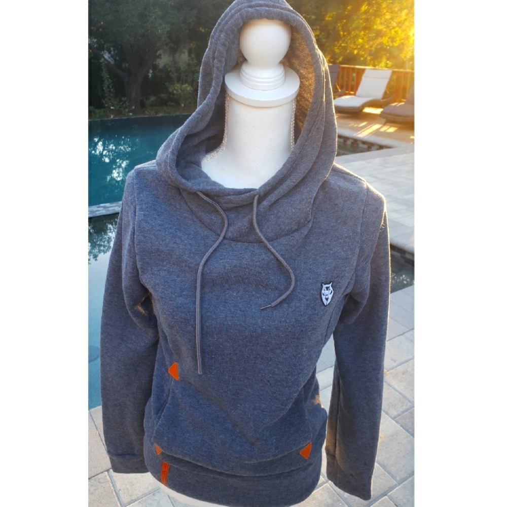 Cute Gray Hoodie Size XS - Picture 5 of 6